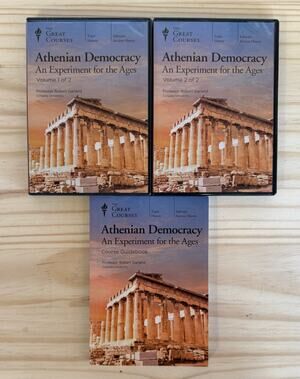 The Great Courses Athenian Democracy AudioCDs with Course Guidebook